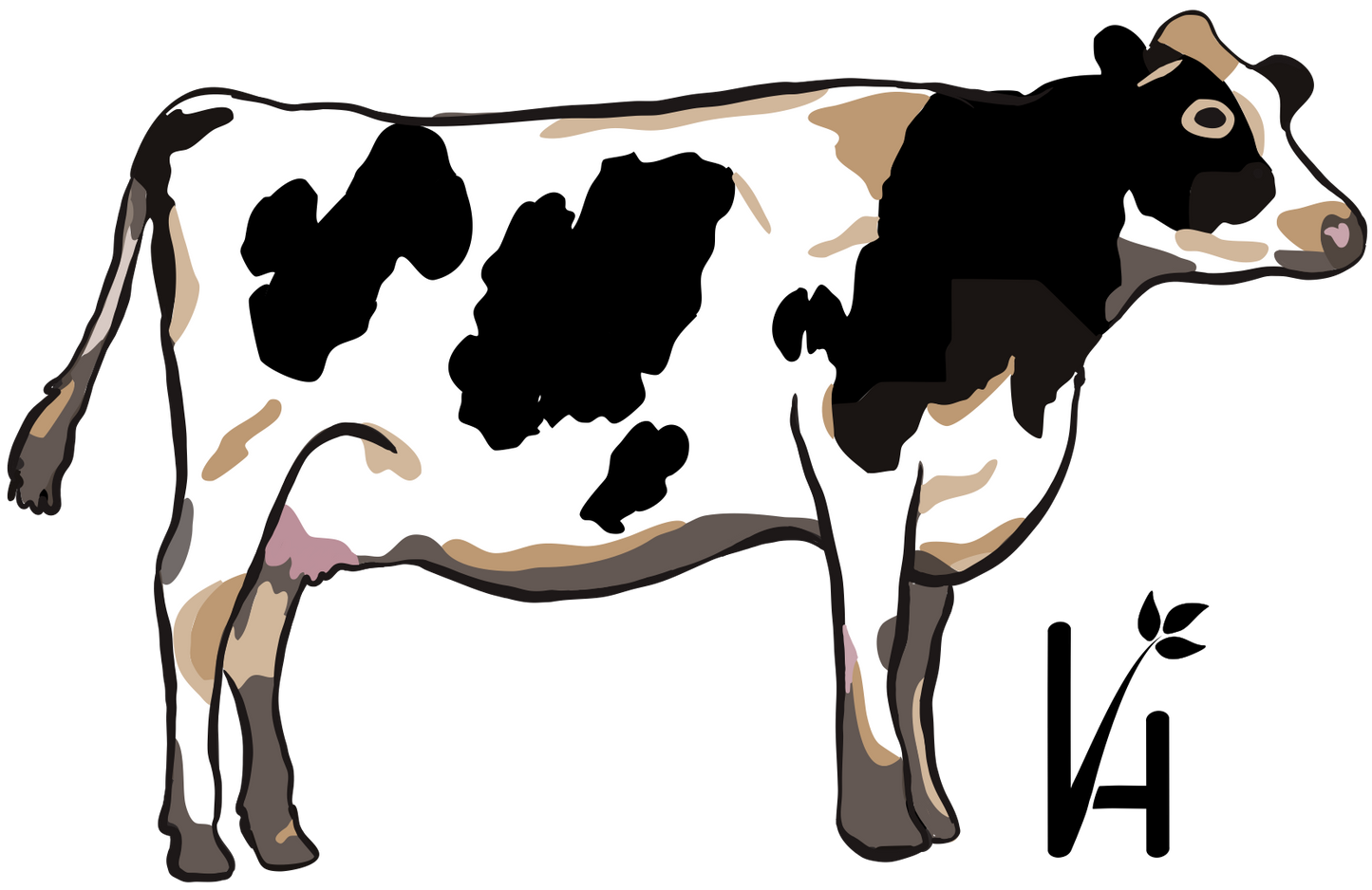 Holstein Cow Unisex Sweatshirt