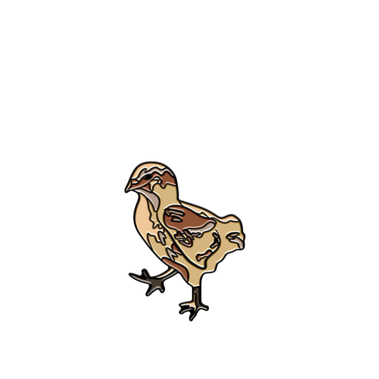 Leghorn Chick Pin