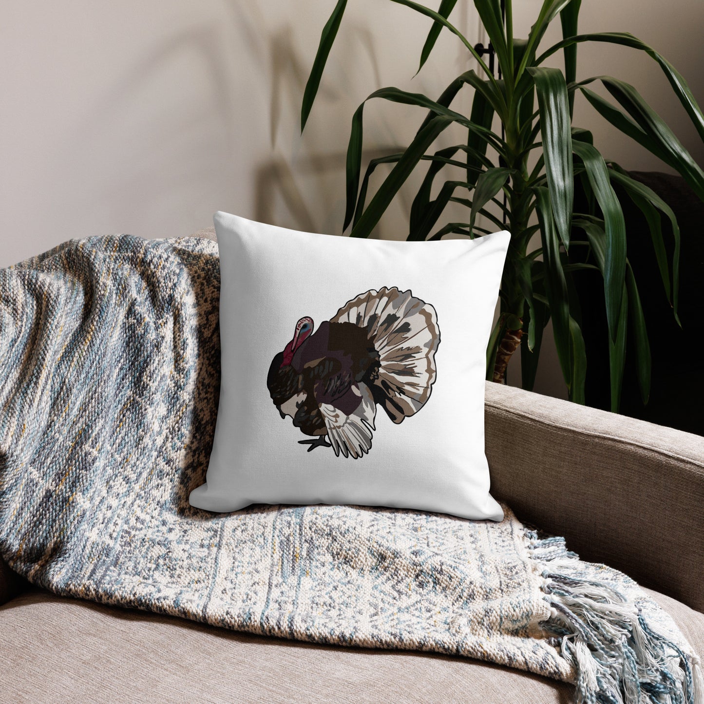 Bourbon Red Turkey Premium Pillow