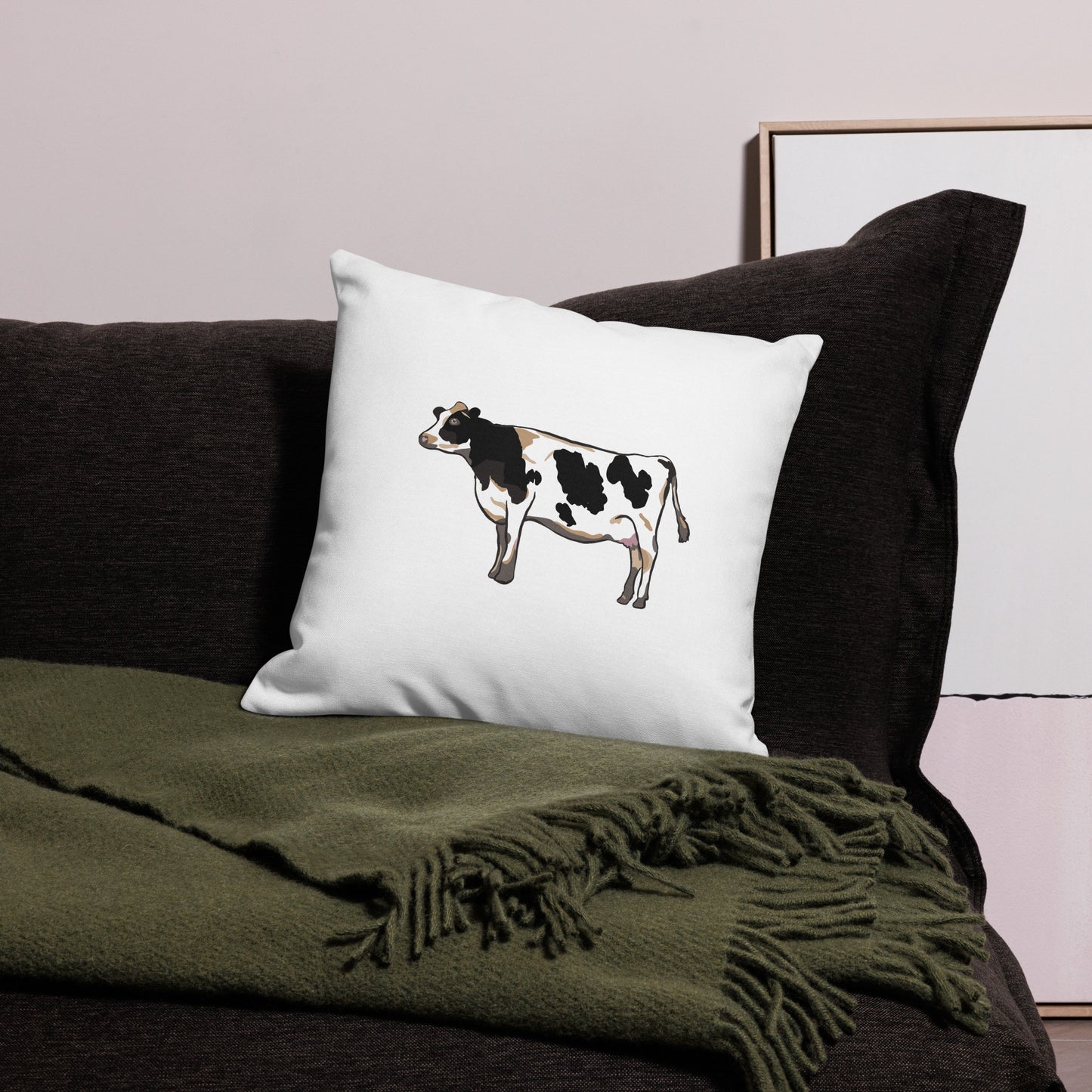 Holstein Cow Premium Pillow