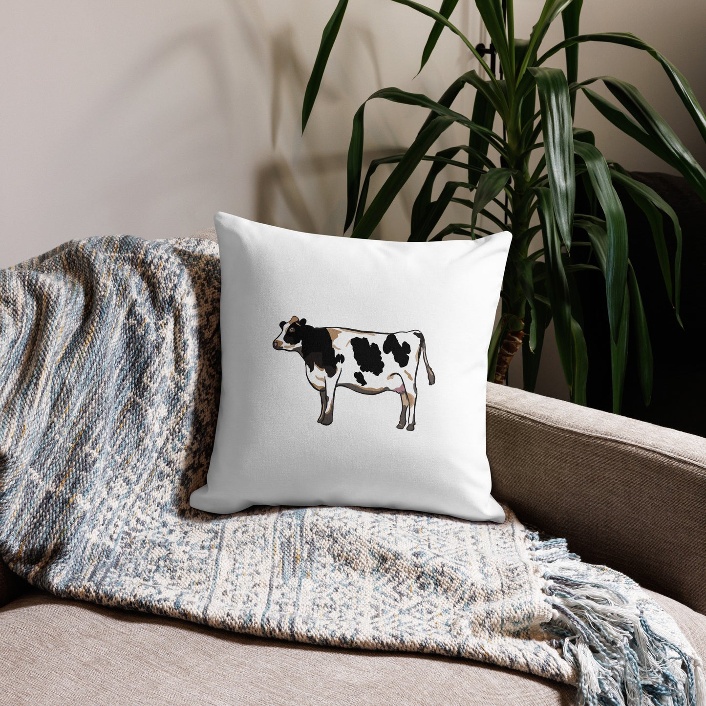Holstein Cow Premium Pillow