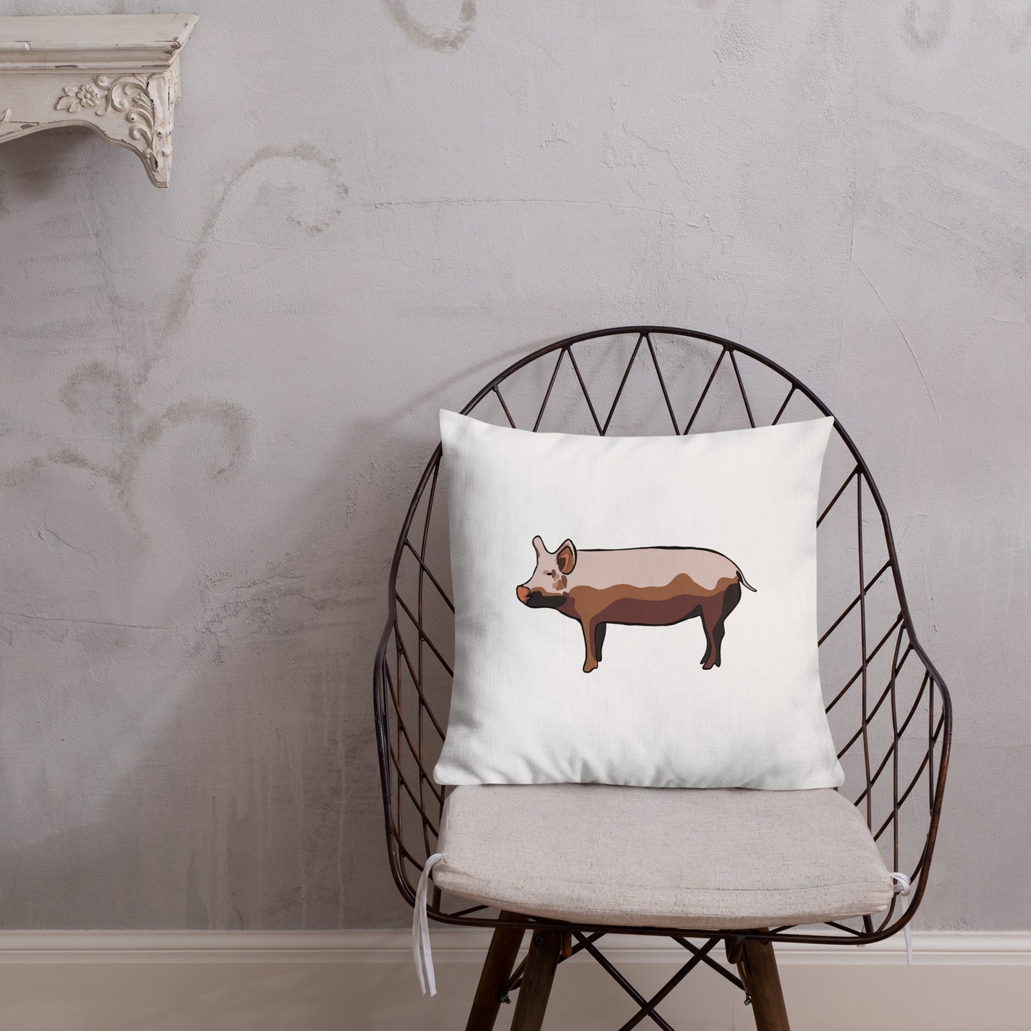Yorkshire Pig Premium Pillow