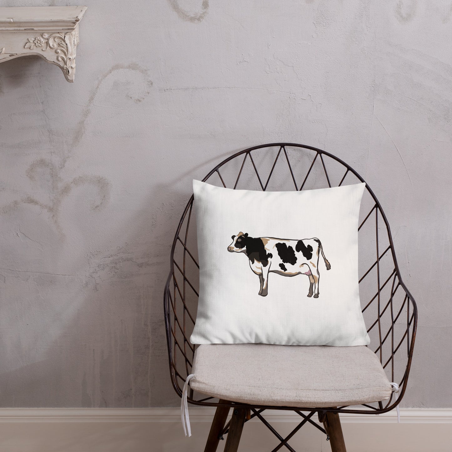 Holstein Cow Premium Pillow