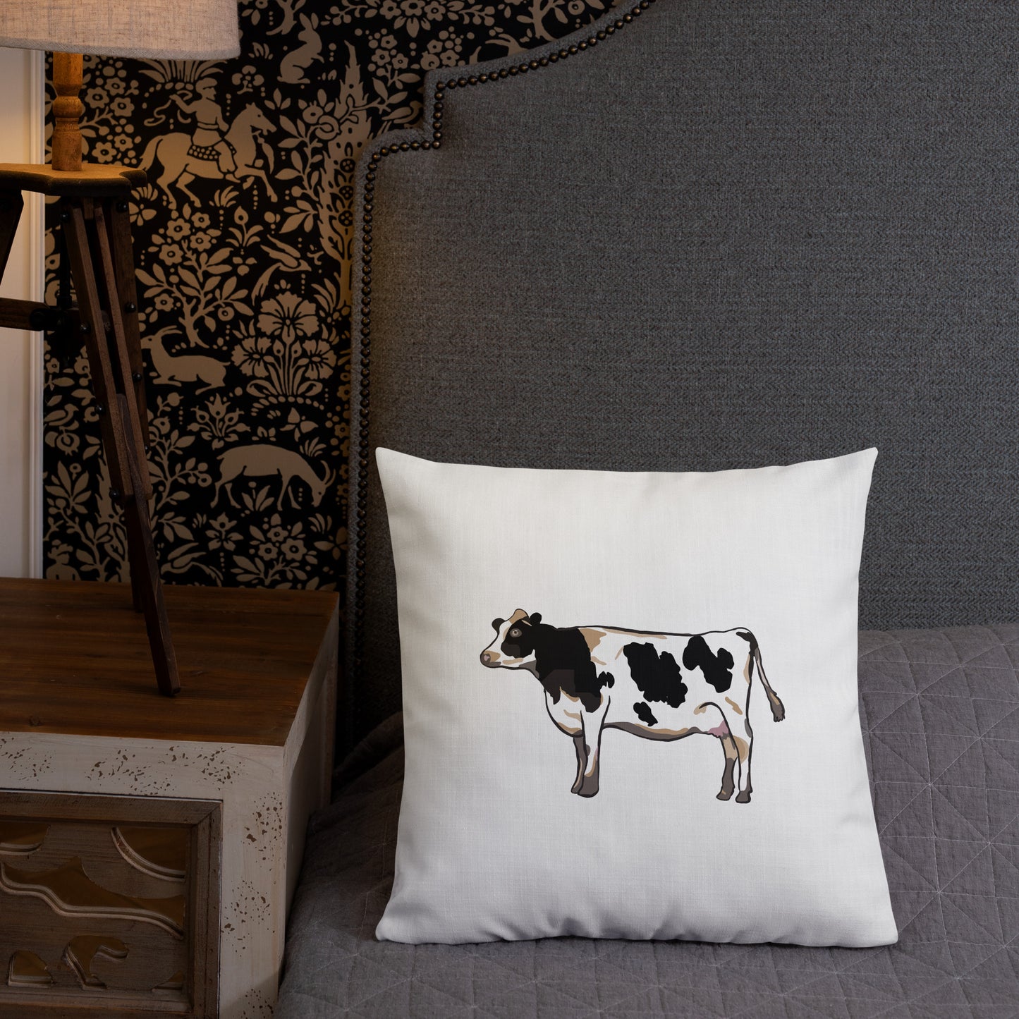 Holstein Cow Premium Pillow