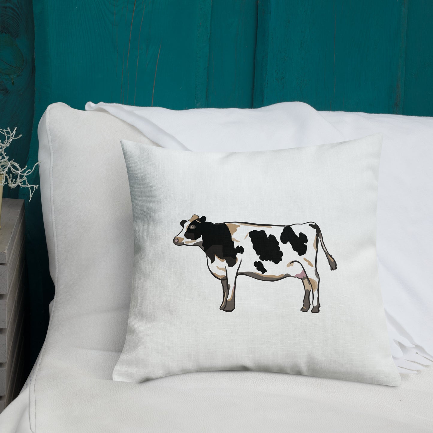 Holstein Cow Premium Pillow