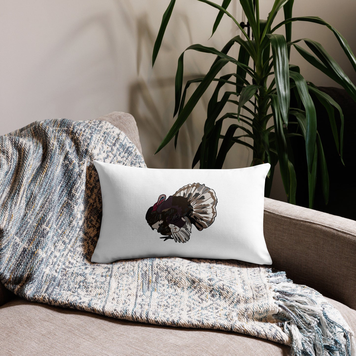 Bourbon Red Turkey Premium Pillow