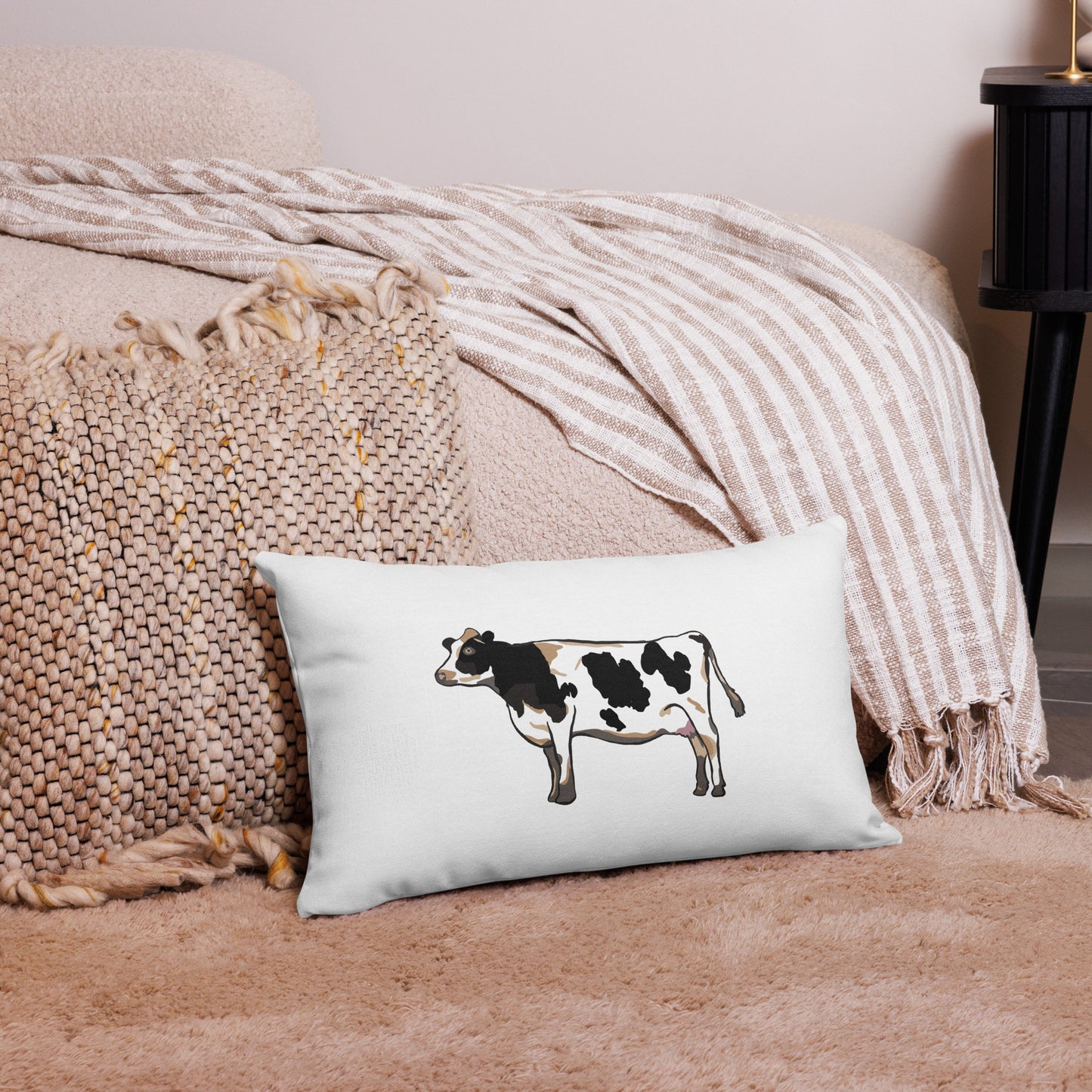 Holstein Cow Premium Pillow