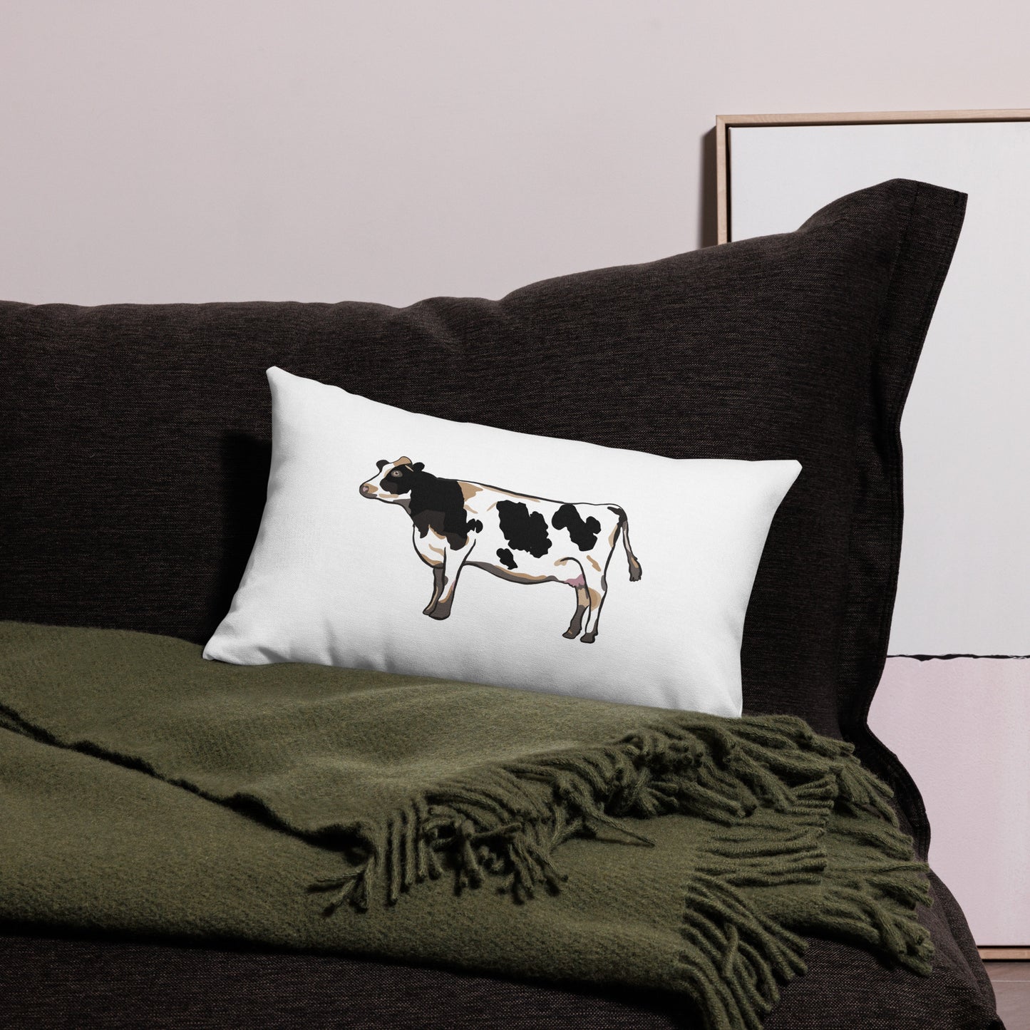 Holstein Cow Premium Pillow