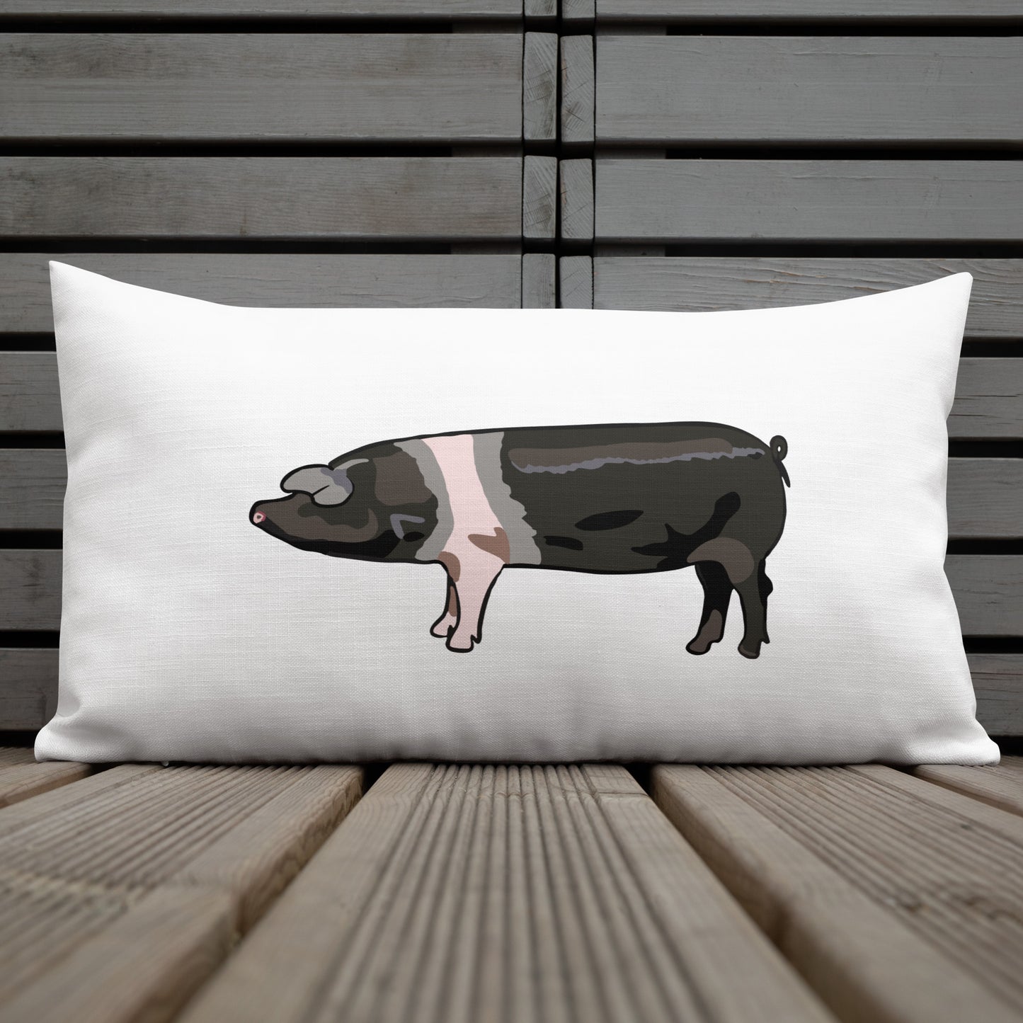 Saddleback Pig Premium Pillow