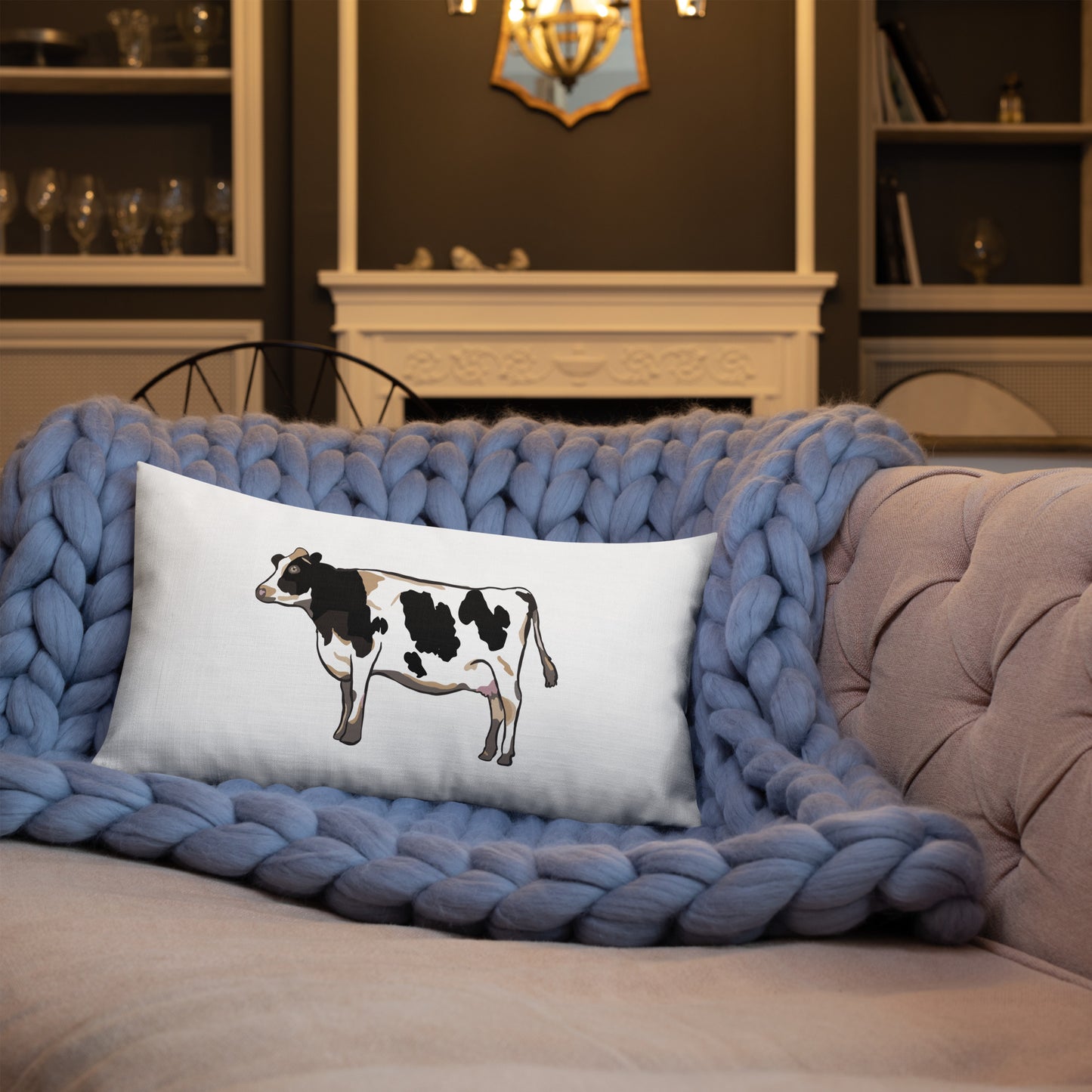 Holstein Cow Premium Pillow