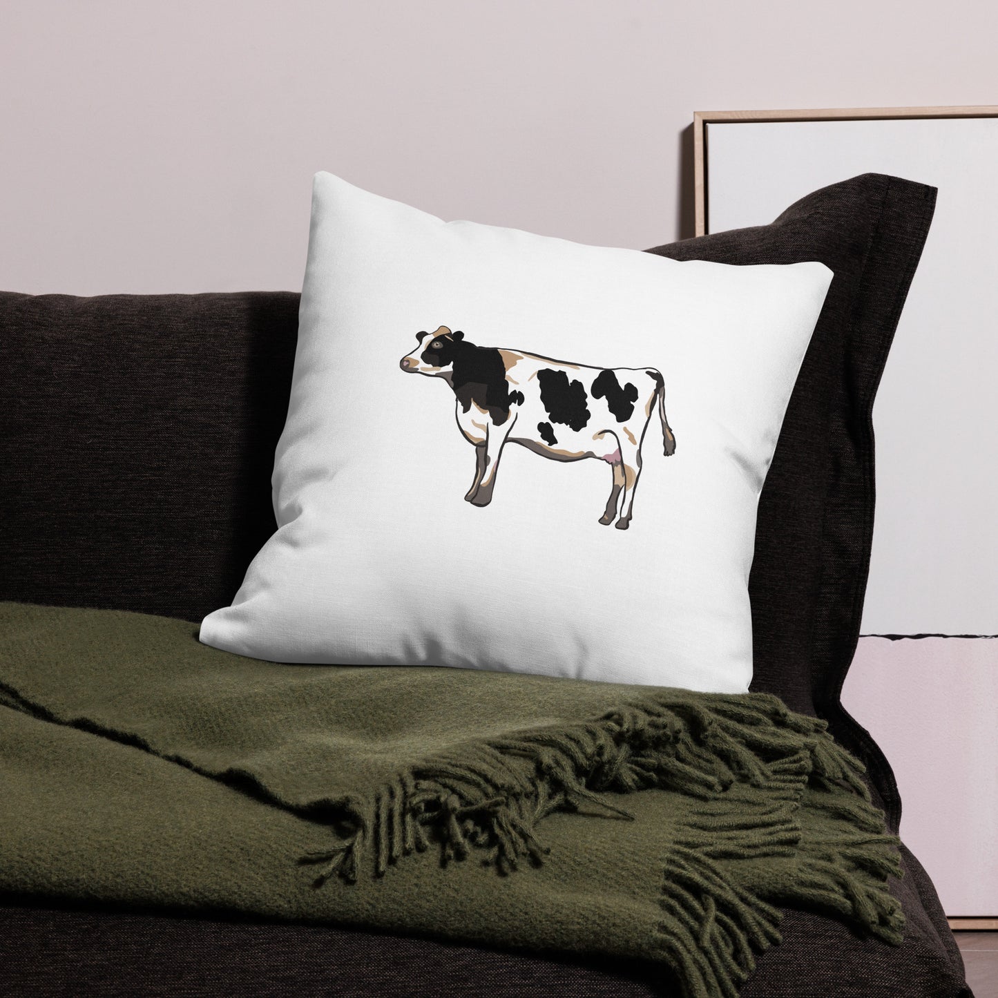 Holstein Cow Premium Pillow