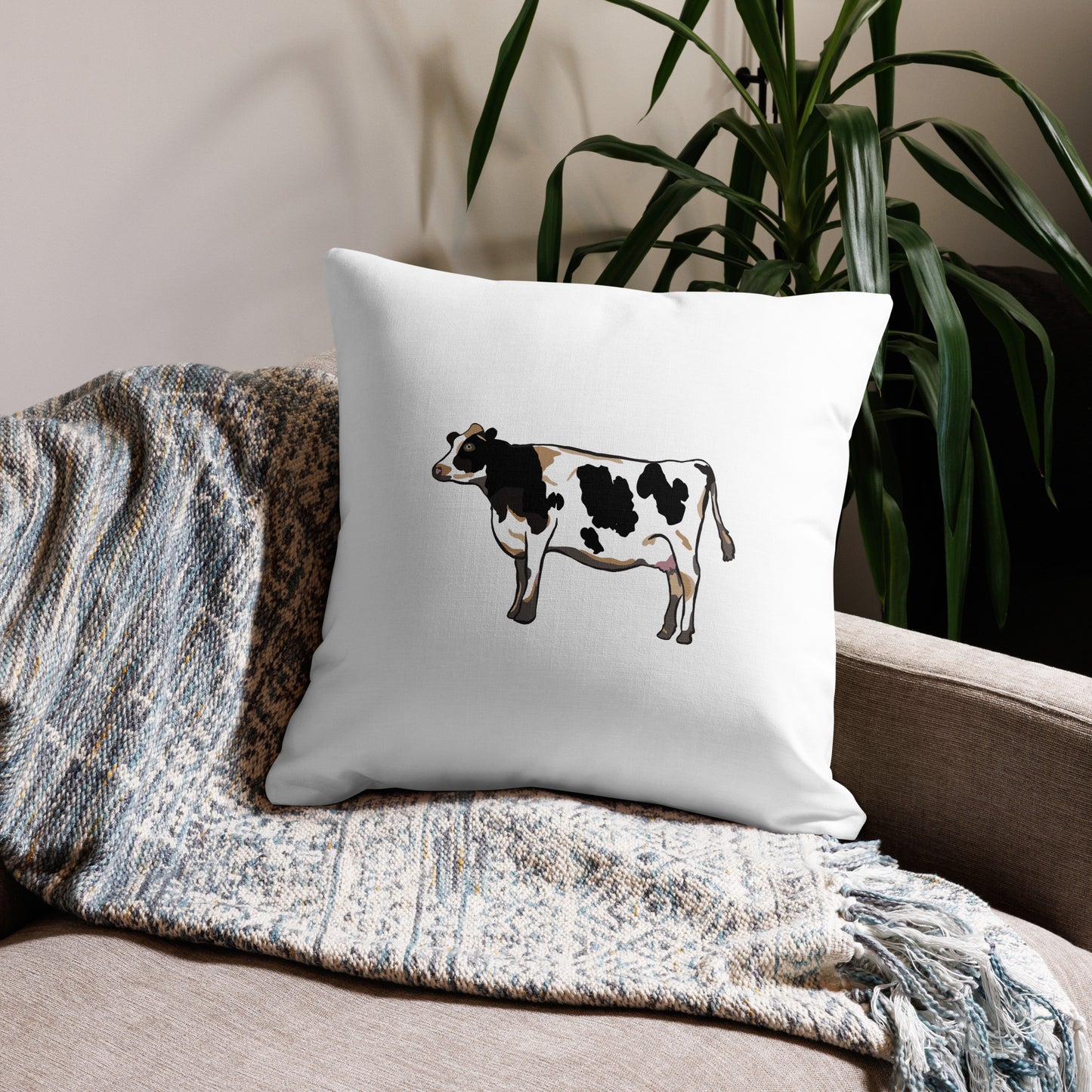 Holstein Cow Premium Pillow