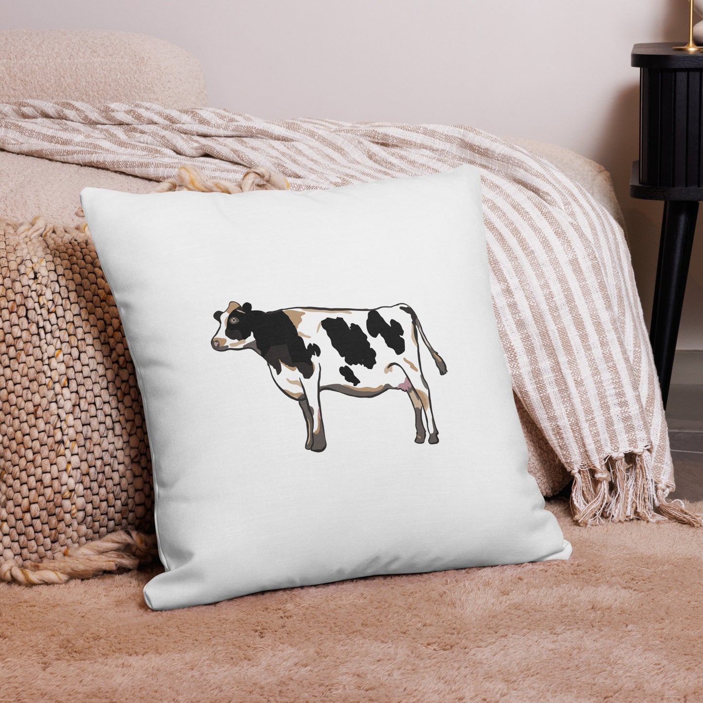 Holstein Cow Premium Pillow