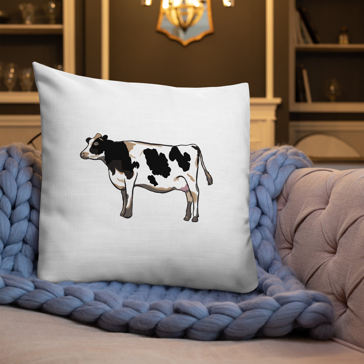 Holstein Cow Premium Pillow
