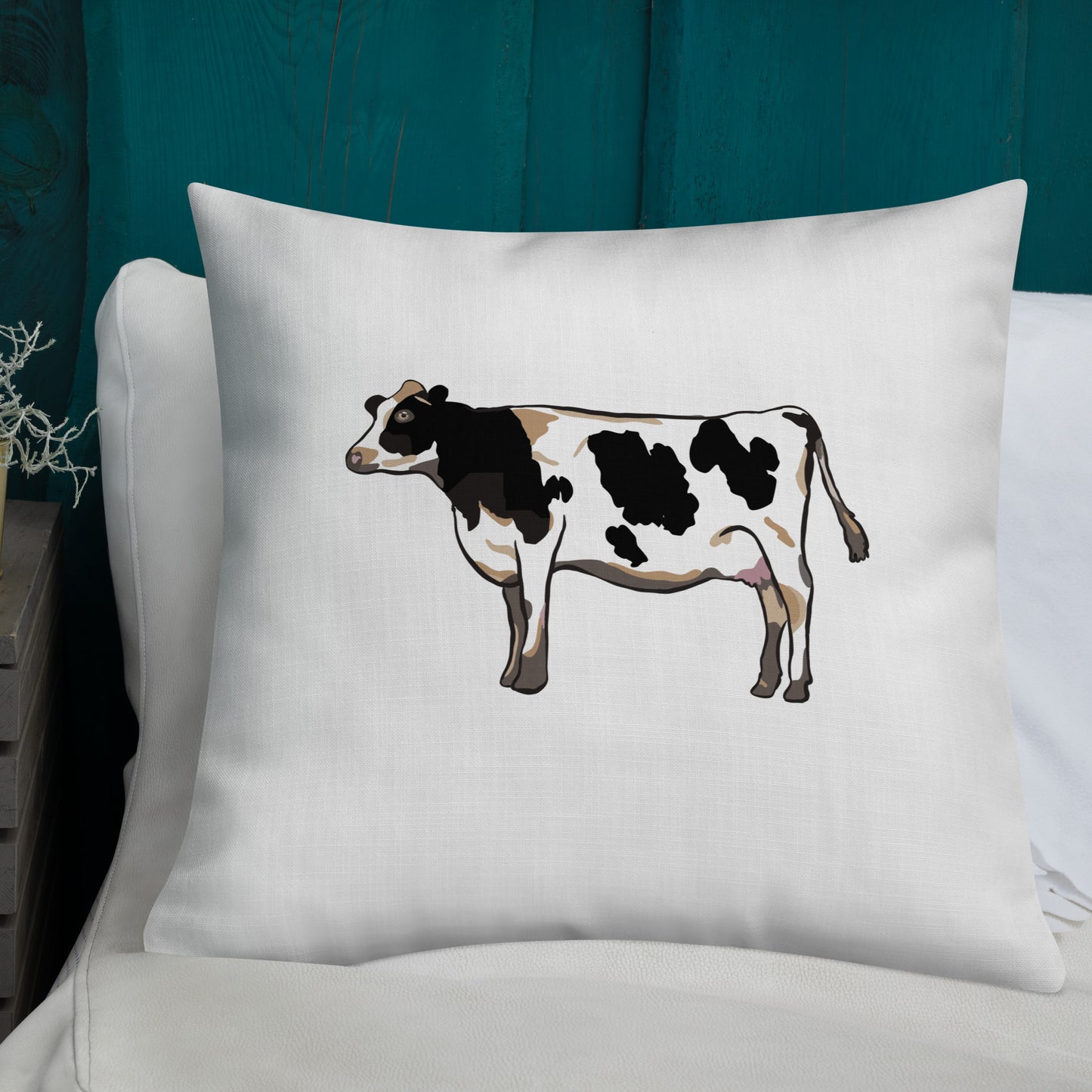Holstein Cow Premium Pillow