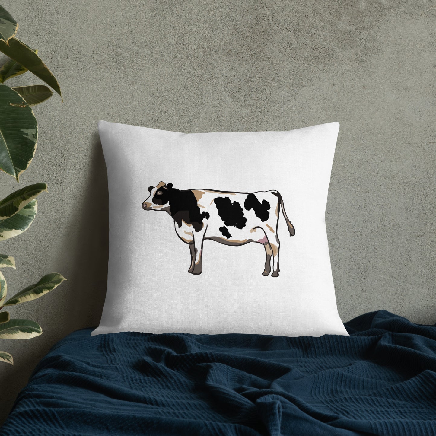 Holstein Cow Premium Pillow