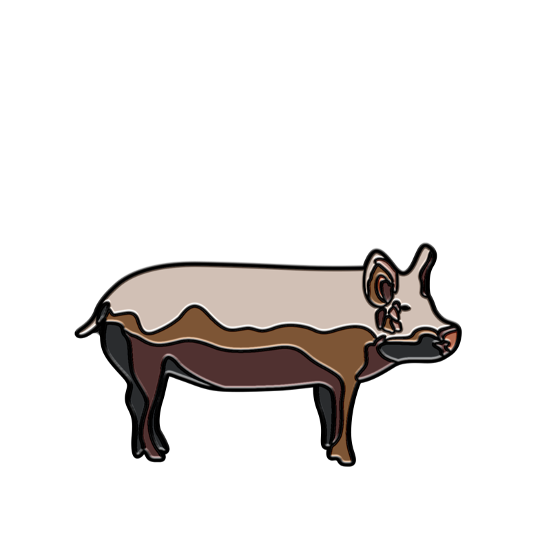 Yorkshire Pig Pin