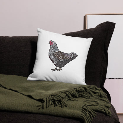 Wyandotte Chicken Premium Pillow