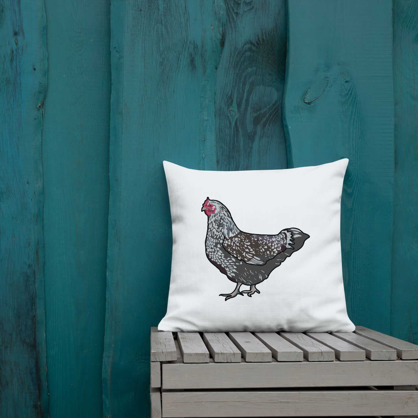 Wyandotte Chicken Premium Pillow