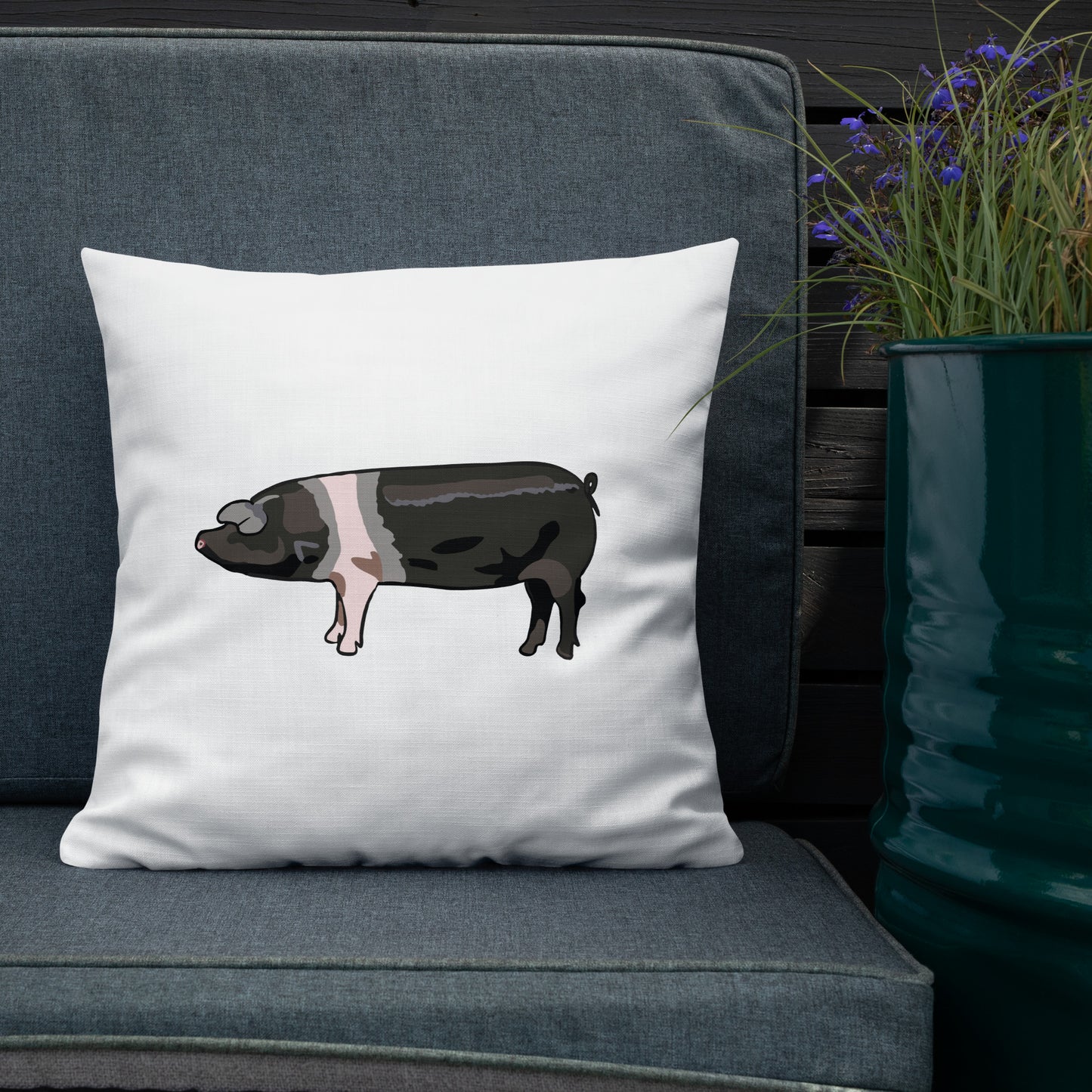 Saddleback Pig Premium Pillow