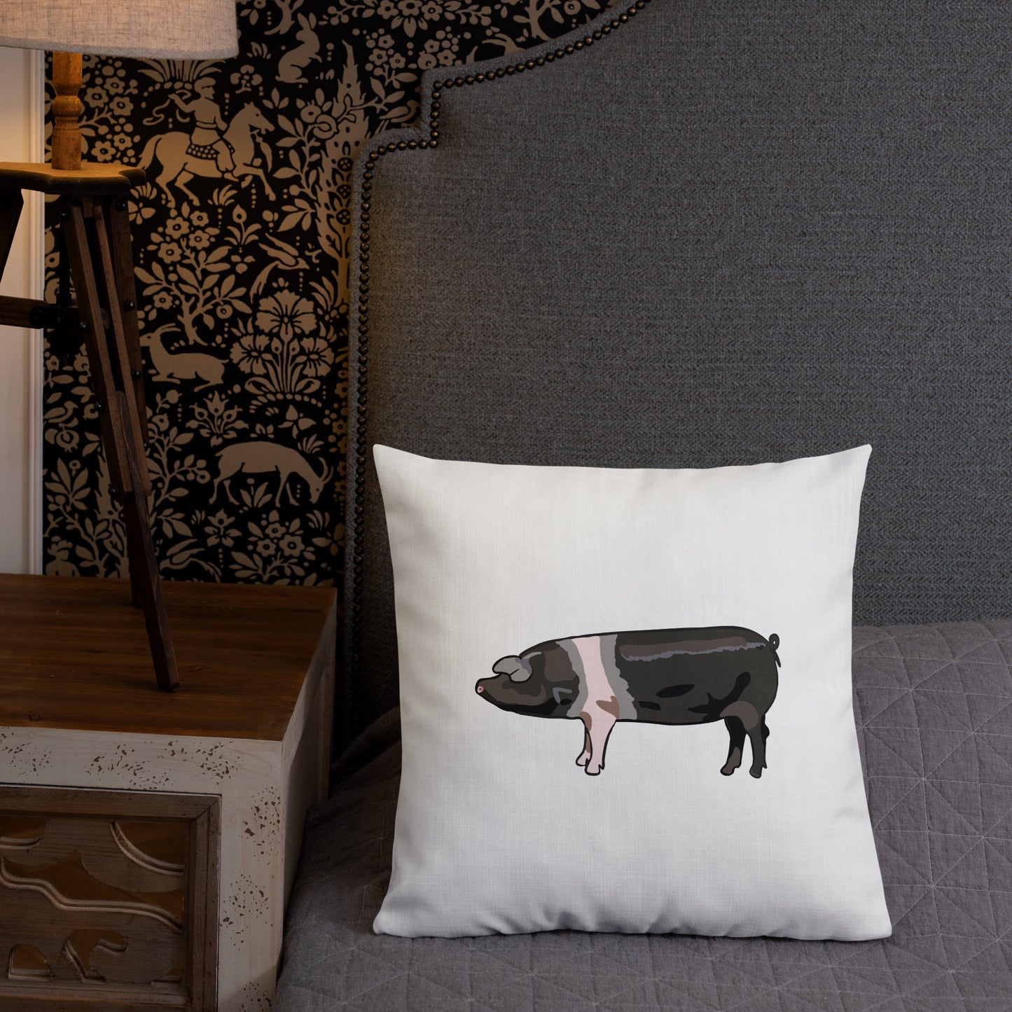 Saddleback Pig Premium Pillow