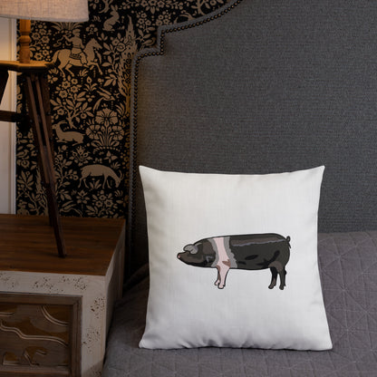 Saddleback Pig Premium Pillow