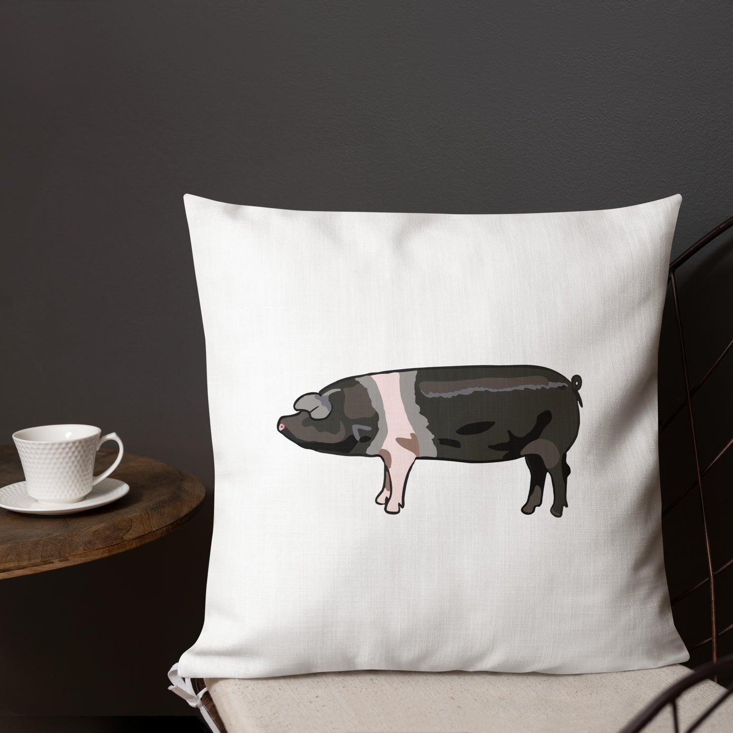 Saddleback Pig Premium Pillow