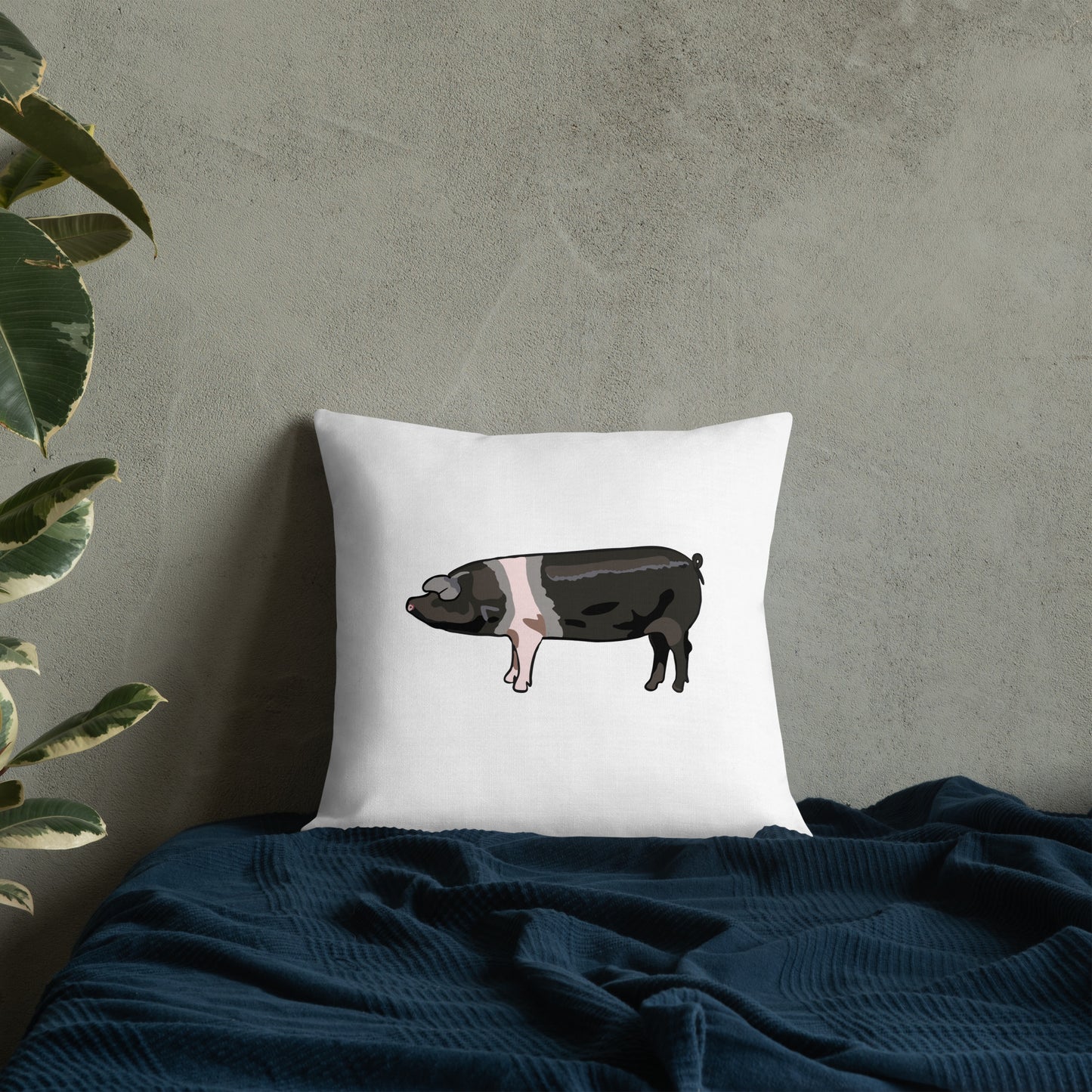 Saddleback Pig Premium Pillow