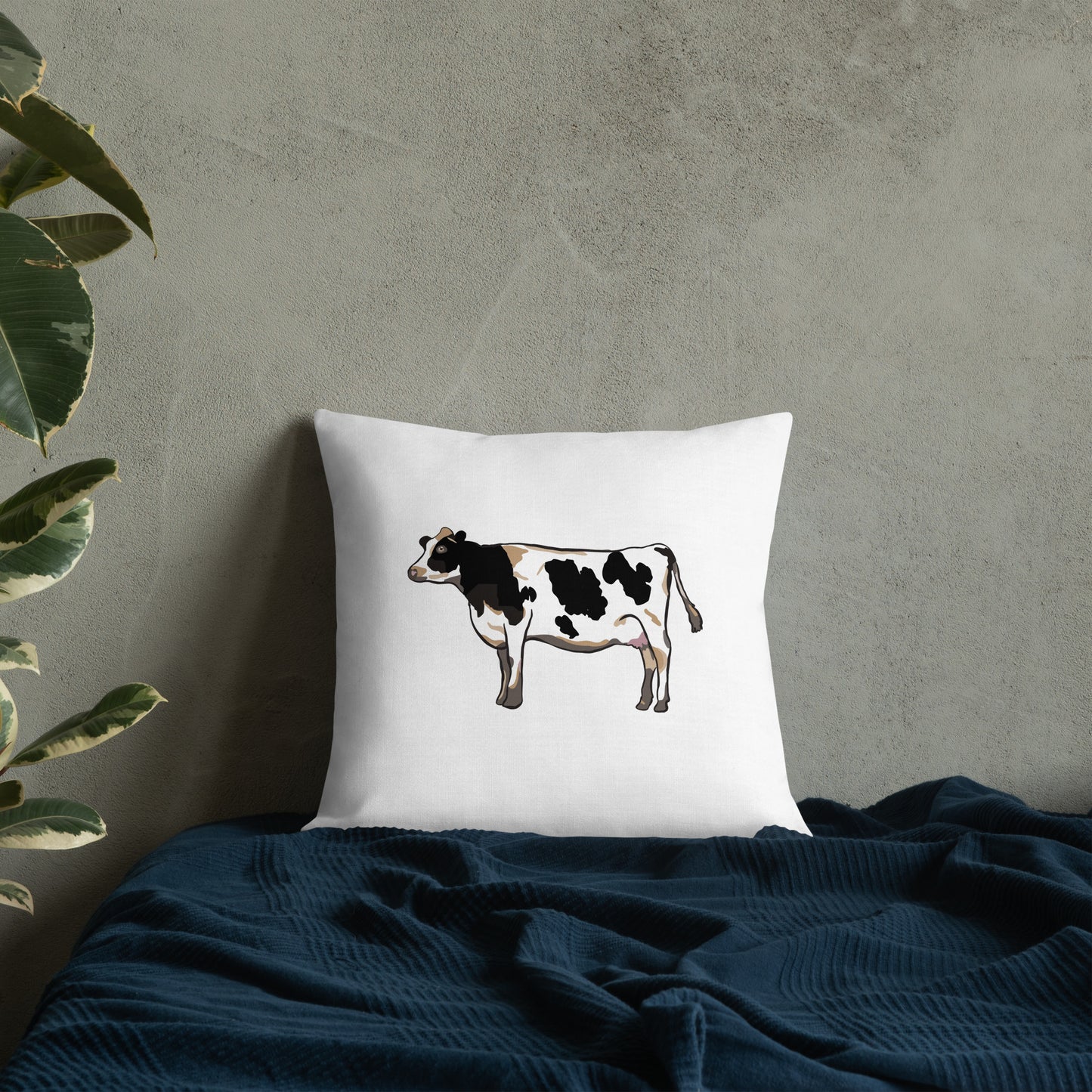 Holstein Cow Premium Pillow