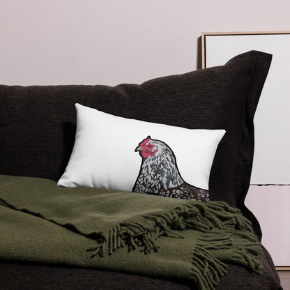 Wyandotte Chicken Premium Pillow