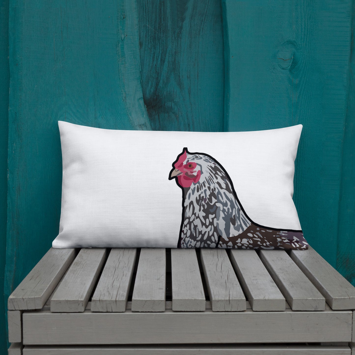 Wyandotte Chicken Premium Pillow
