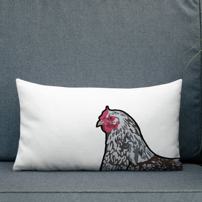 Wyandotte Chicken Premium Pillow