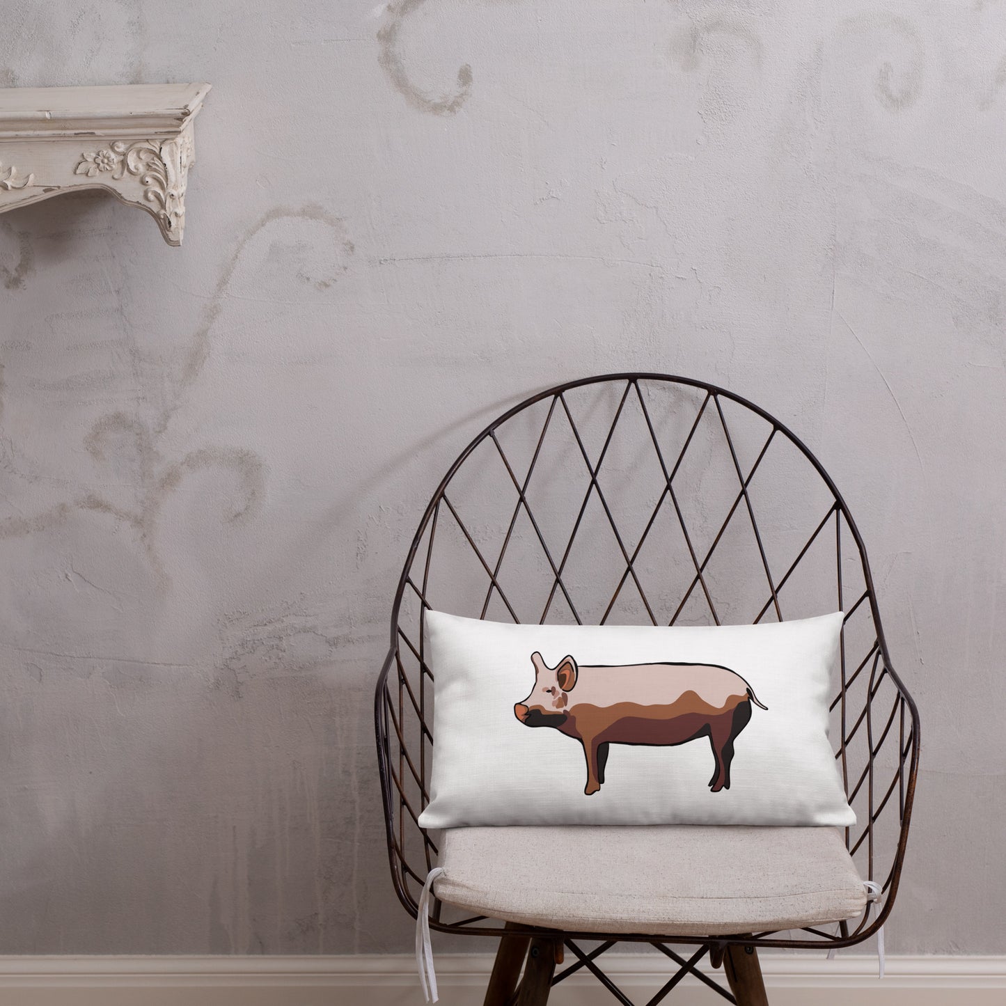 Yorkshire Pig Premium Pillow