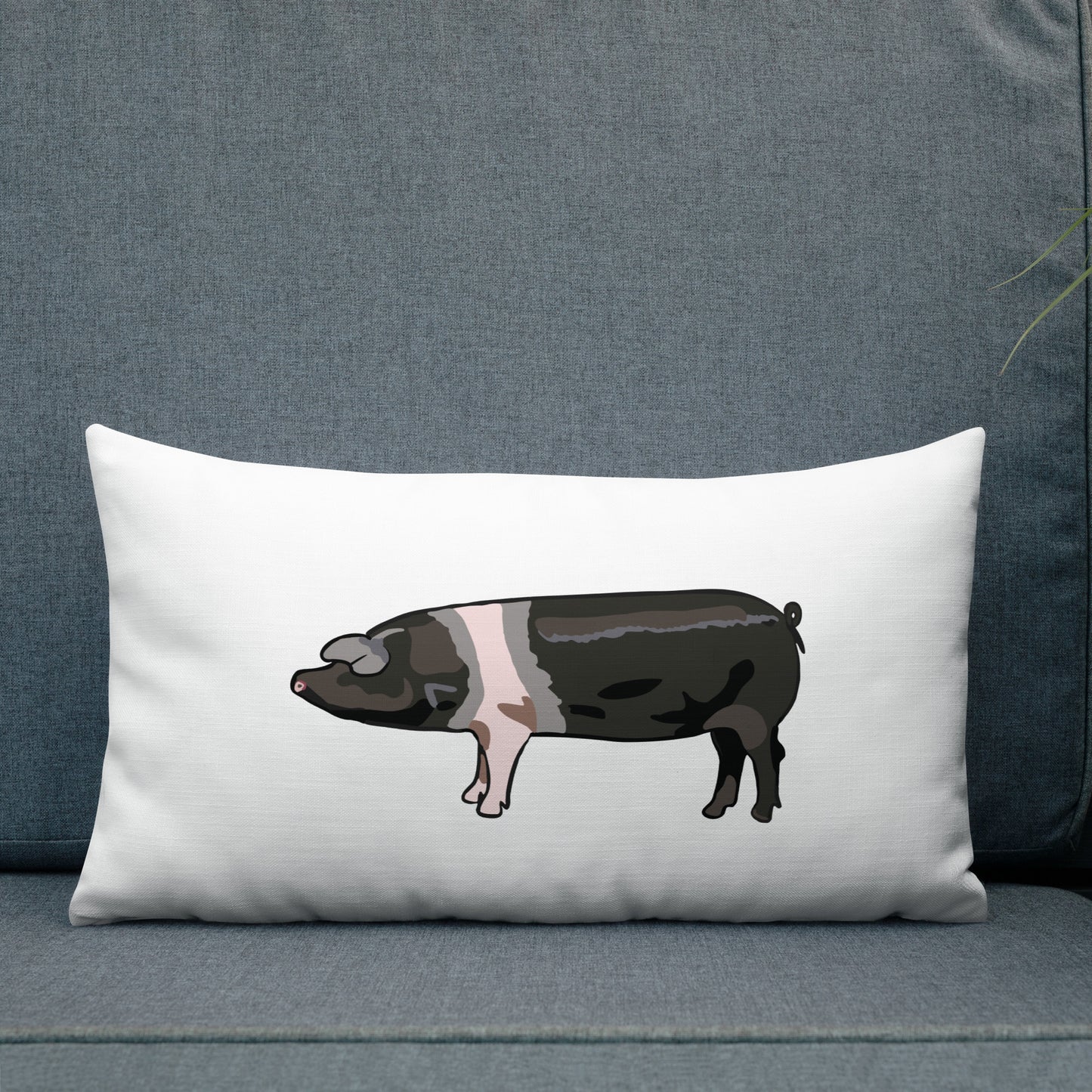 Saddleback Pig Premium Pillow