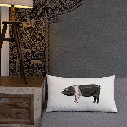 Saddleback Pig Premium Pillow