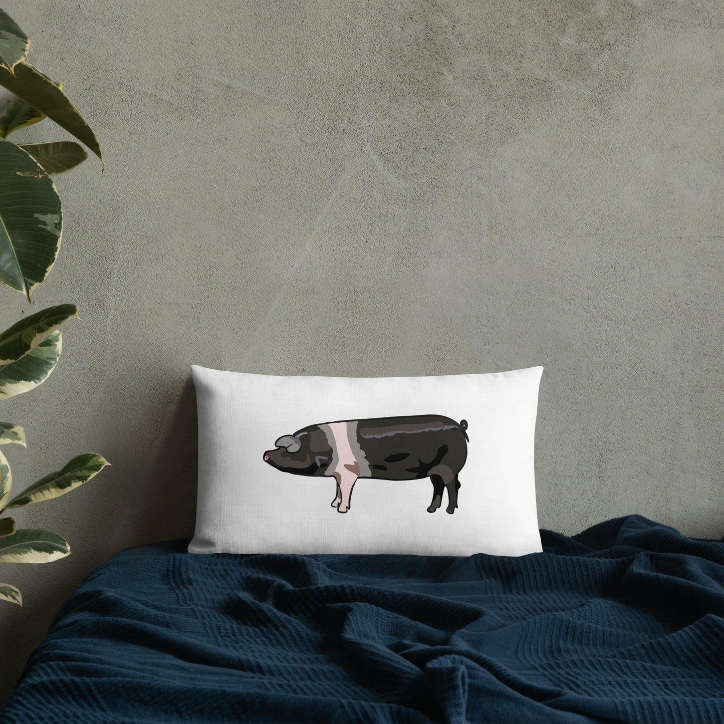 Saddleback Pig Premium Pillow