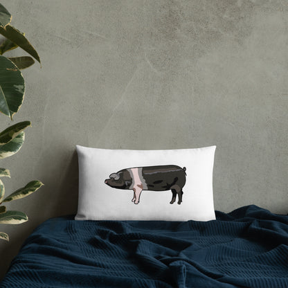 Saddleback Pig Premium Pillow