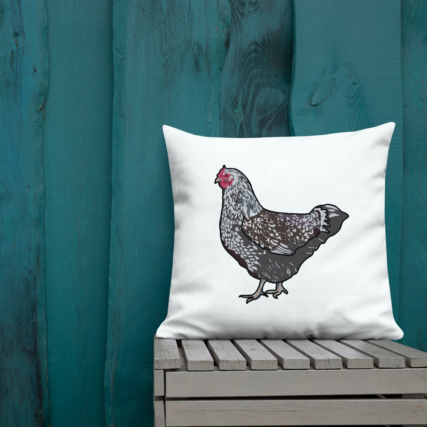 Wyandotte Chicken Premium Pillow