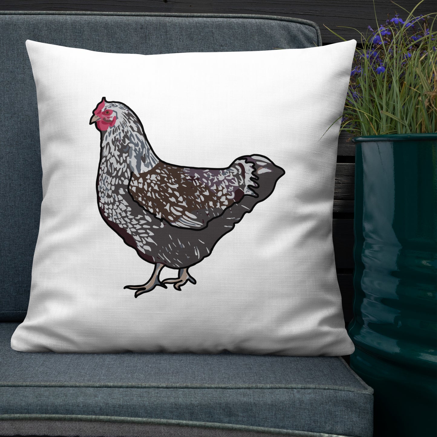 Wyandotte Chicken Premium Pillow