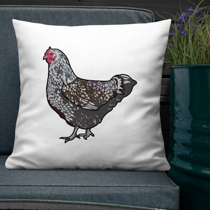 Wyandotte Chicken Premium Pillow