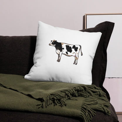 Holstein Cow Premium Pillow