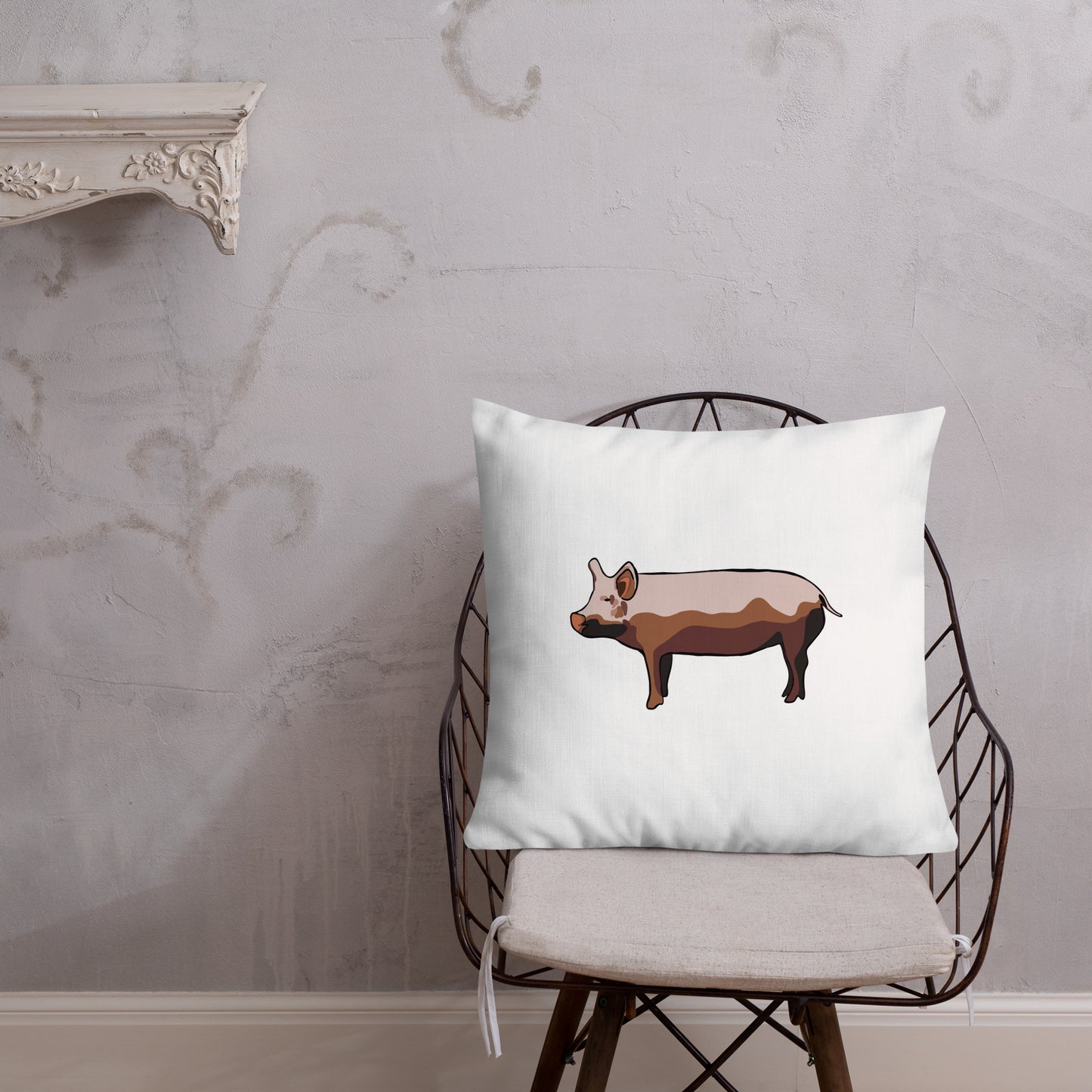 Yorkshire Pig Premium Pillow