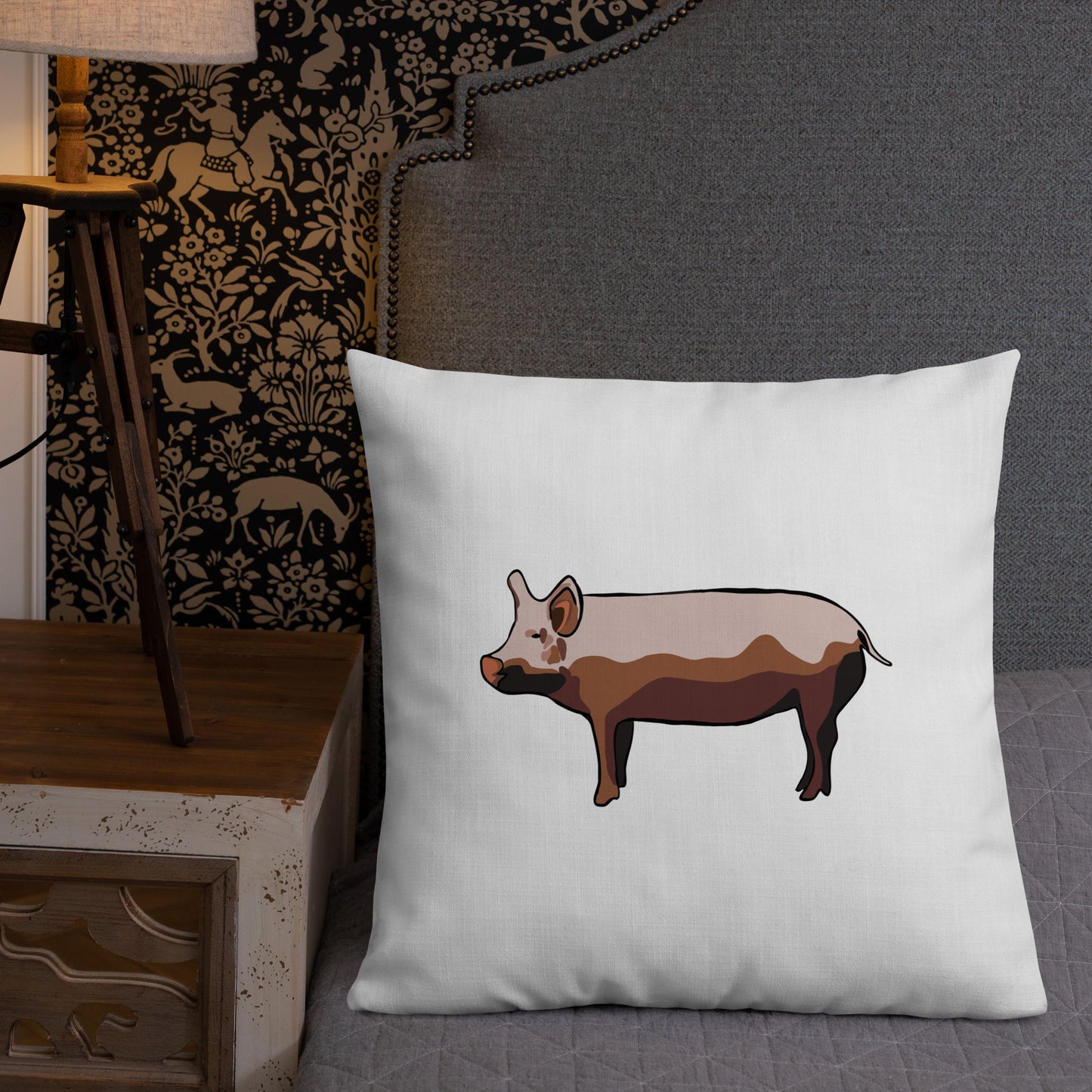 Yorkshire Pig Premium Pillow