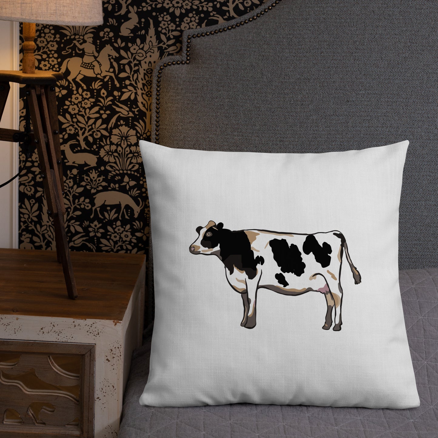 Holstein Cow Premium Pillow