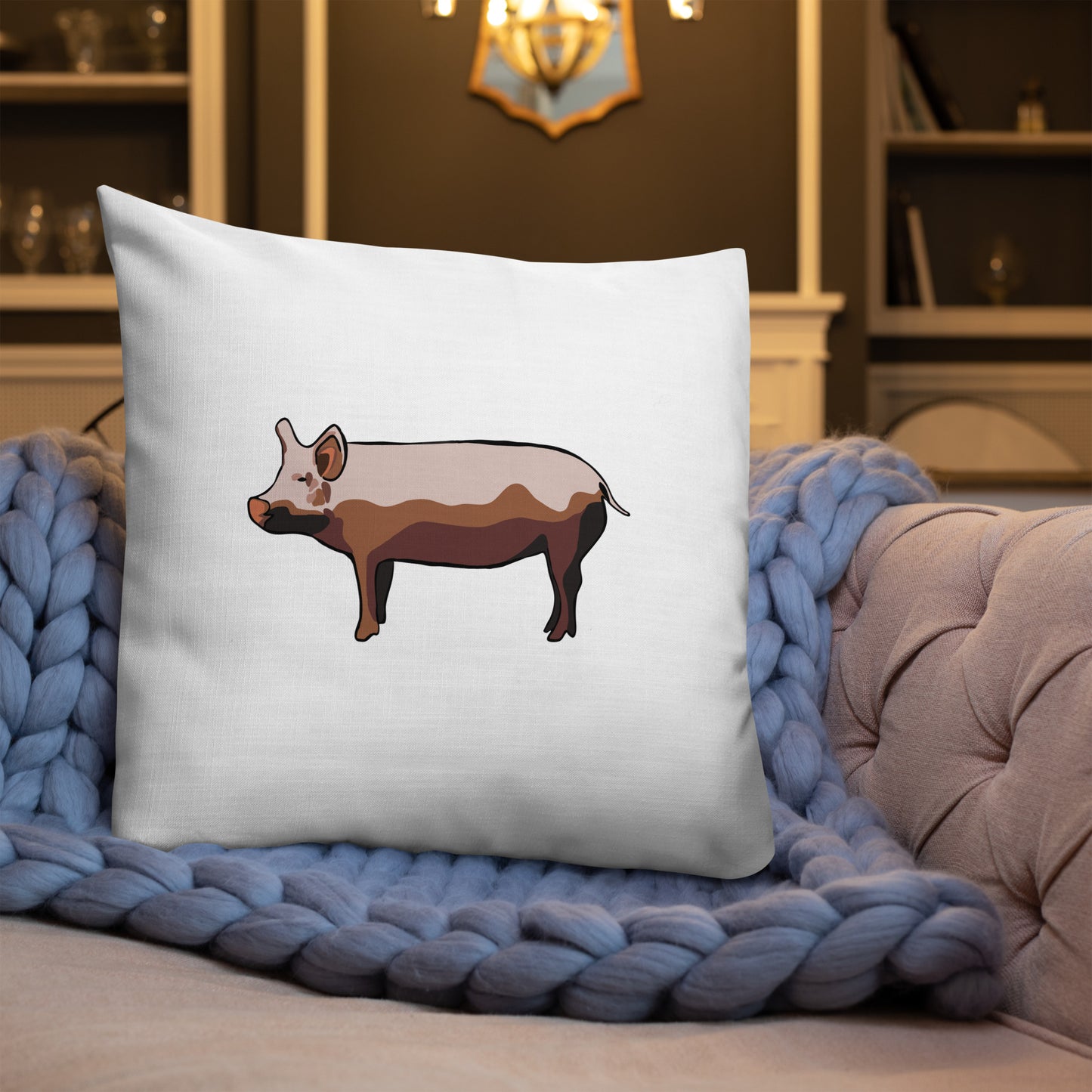 Yorkshire Pig Premium Pillow