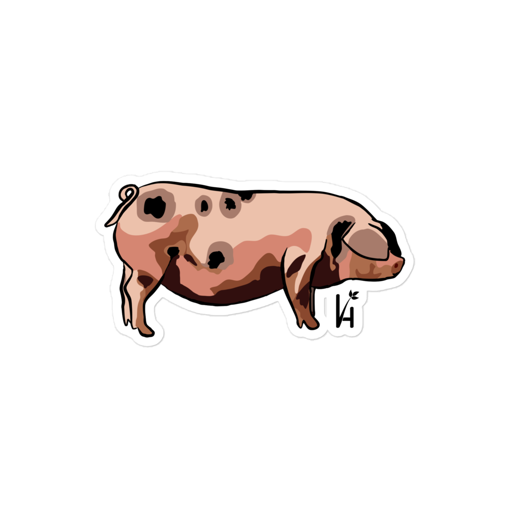 Old Spot Pig Bubble-Free Sticker