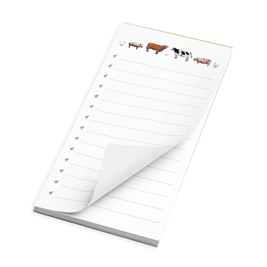 Color Animals with Chick Lines Notepad Iso view