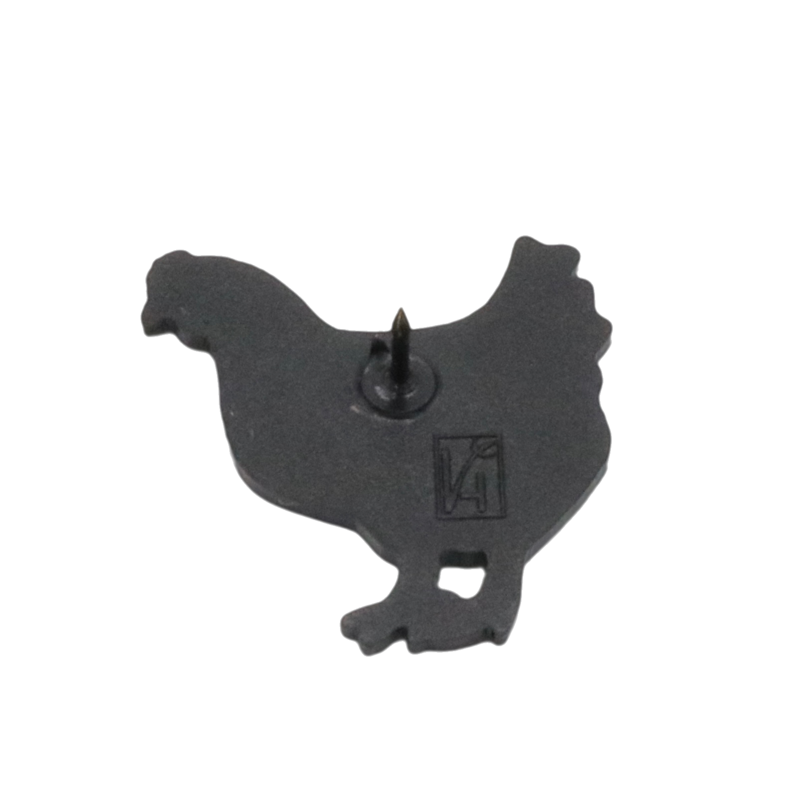 Broiler Chicken Pin back view