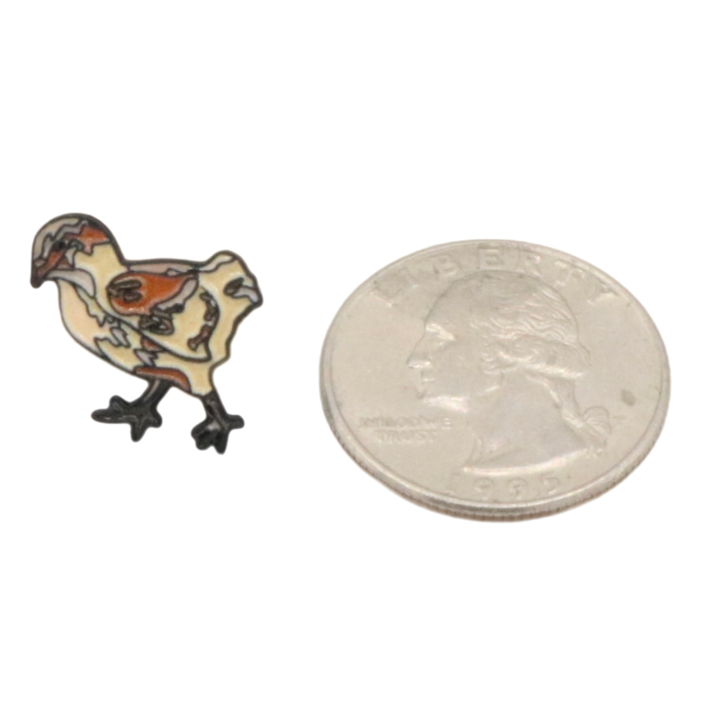 Leghorn Chick Pin